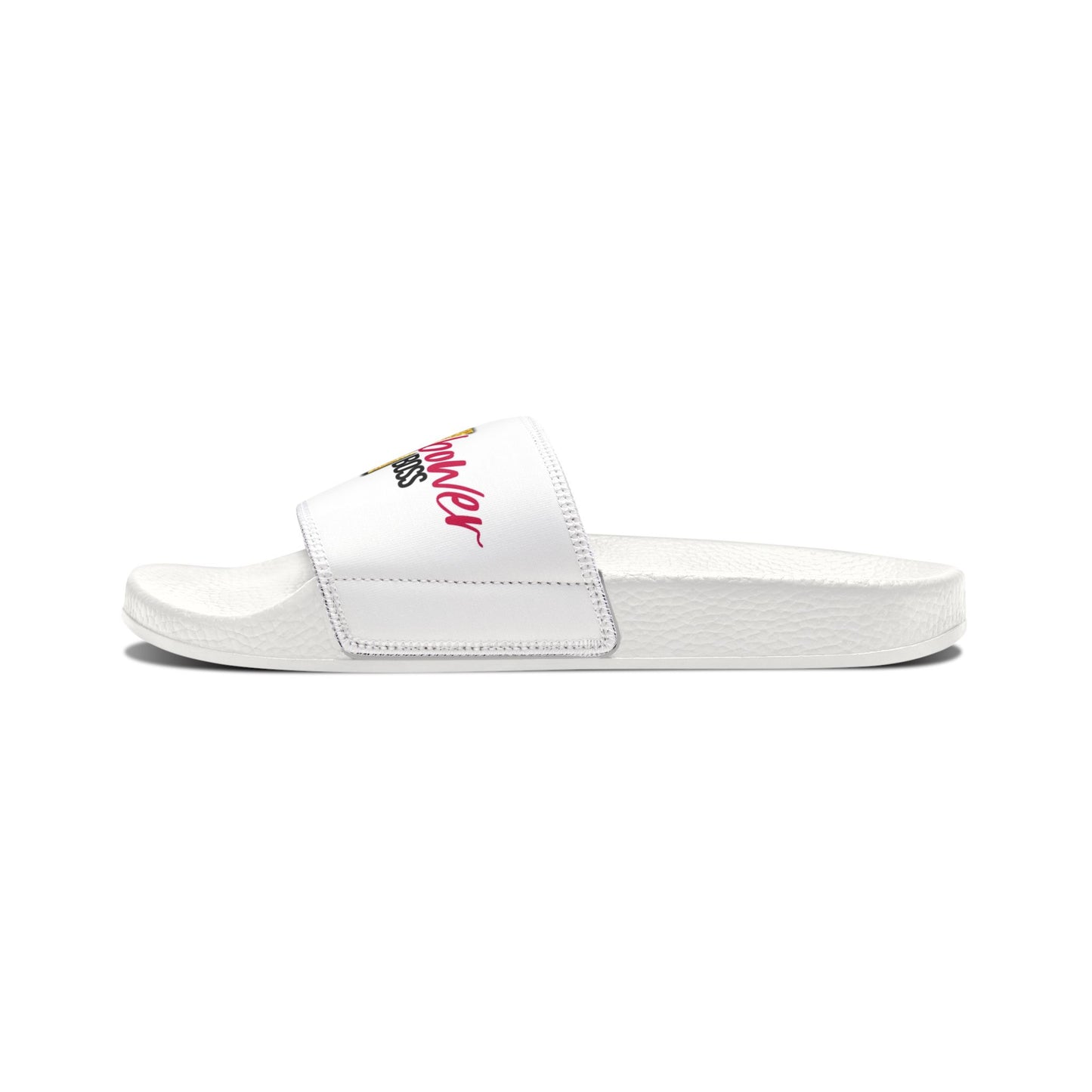 Youth Push Power Slides - Stylish Removable-Strap Sandals for Kids