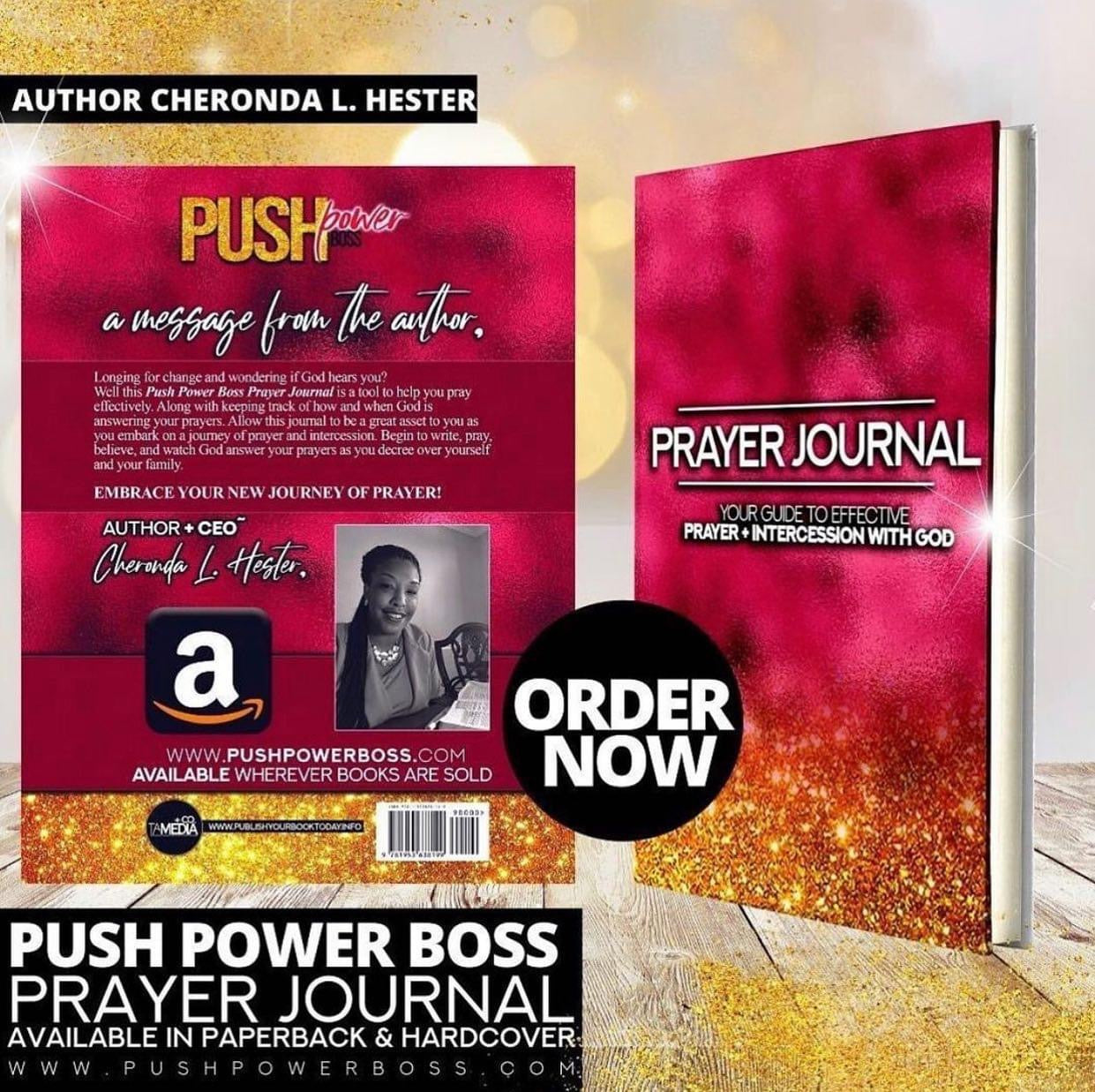 Push Power Prayer Journal ~hardcover format~