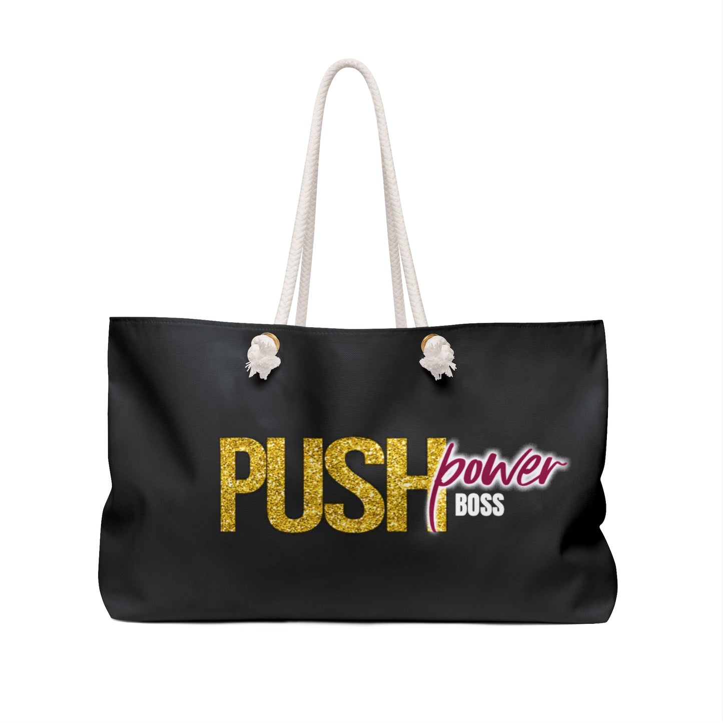 Push Power Boss Weekender Bag (Black Color)