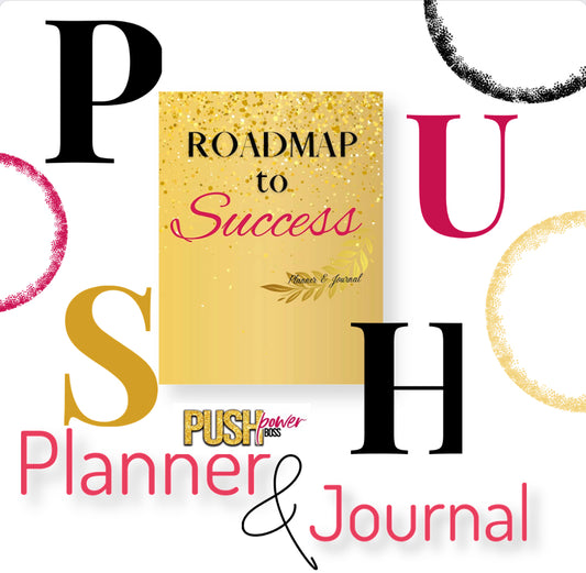 Roadmap to Success Planner and Journal ~hardcover format~
